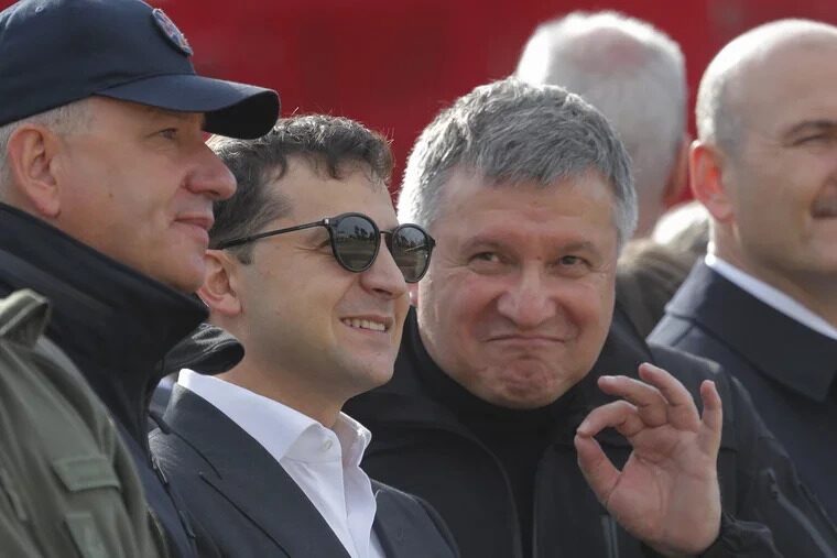 Avakov en lugar de Zelensky